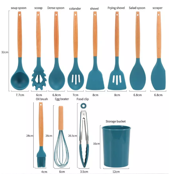 silicone spatula yokonzekera kuphika